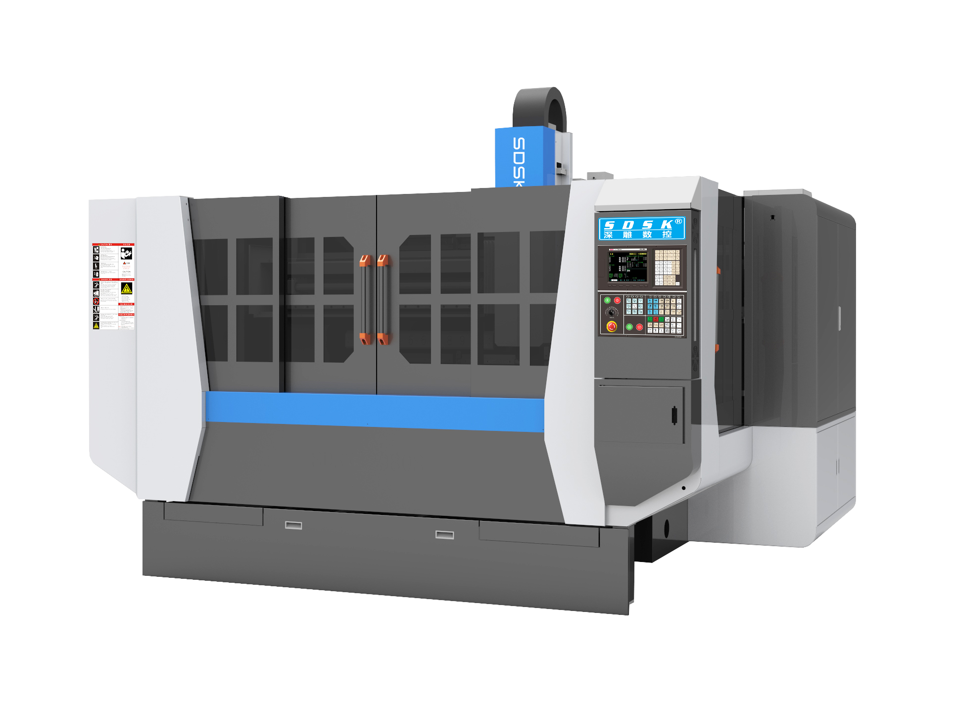 大型高光機驅動器亮紅燈是什么原因呢？